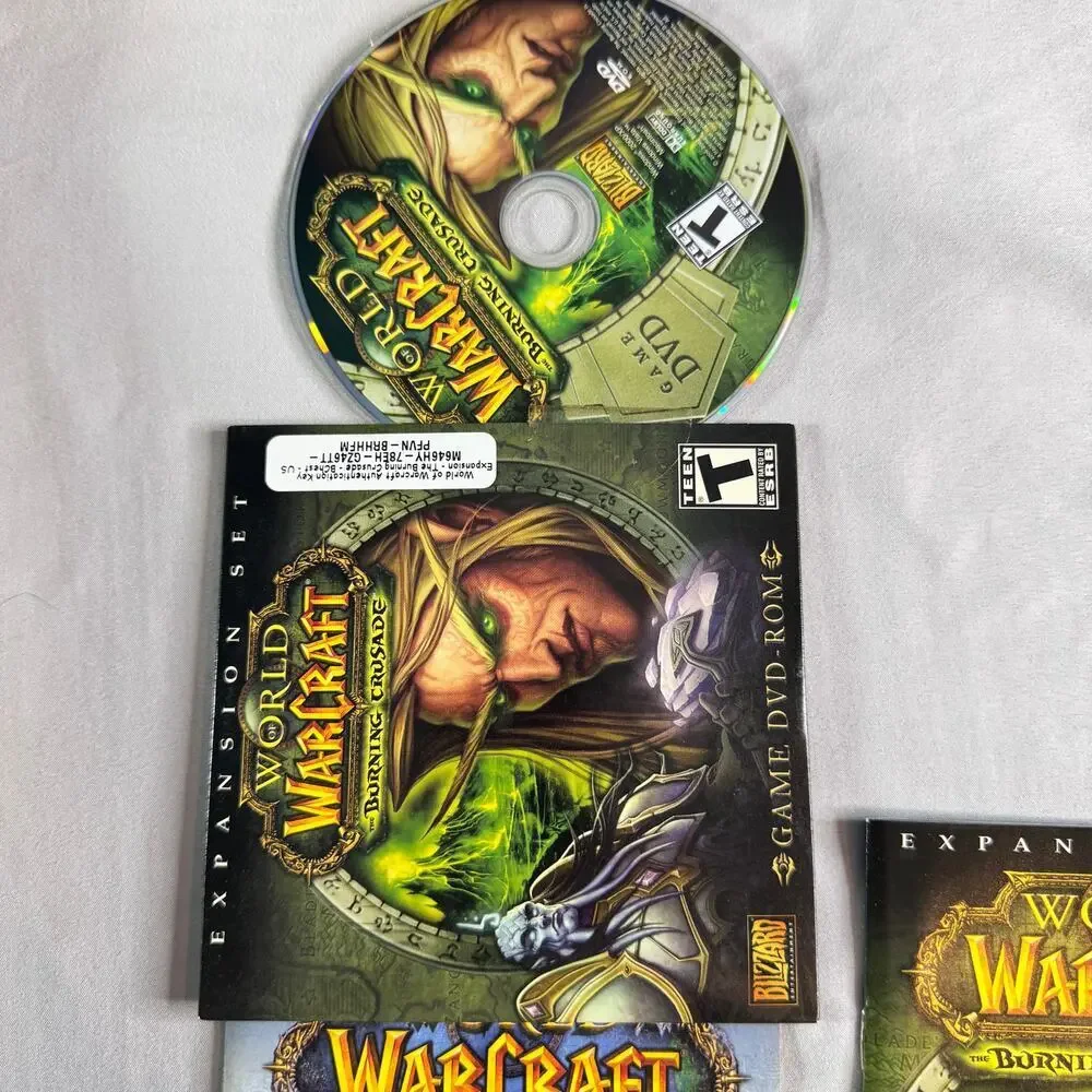 Blizzard World of Warcraft Battle Chest for Windows Mac DVD-Rom Software
